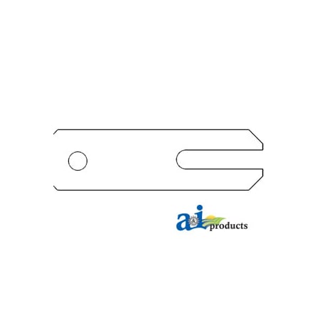 A & I Products Spring, Upper Latch 4.5" x1.3" x0.1" A-522839R1